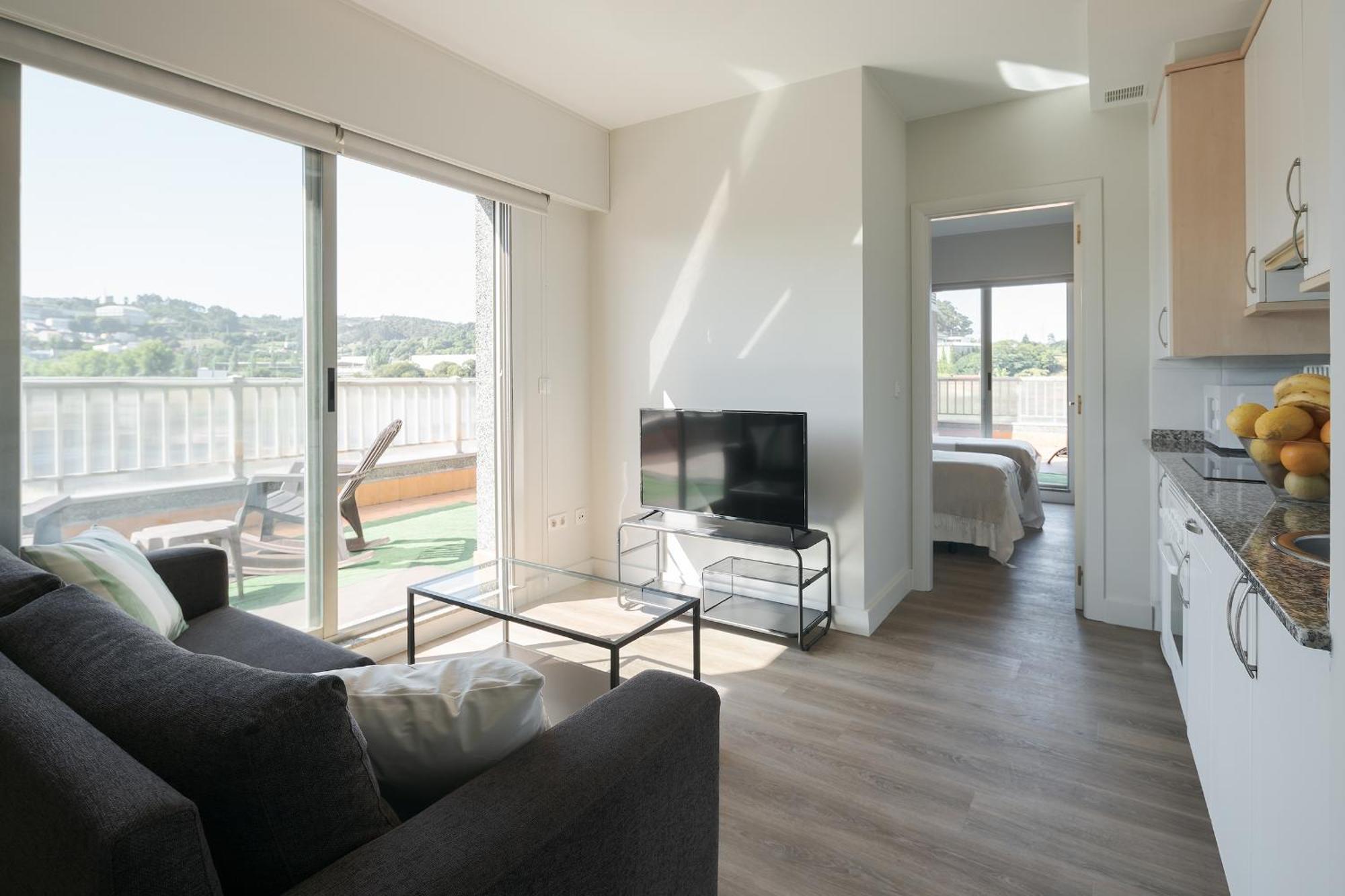 Someso Apartamentos Turisticos آكورونيا المظهر الخارجي الصورة